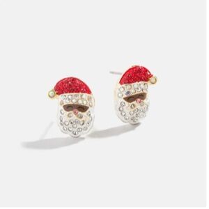New!! BaubleBar Santa Ho Ho Ho Earrings